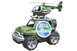 Набір Військовий транспорт 9130 ТЕХНОК, джип та військовий вертоліт