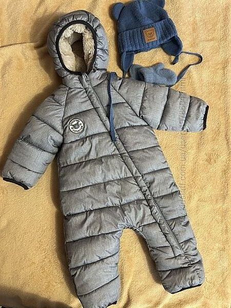 Зимовий комбінезон 3-6 місяців