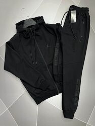 Спортивный трикотажный тонкий мужской , подростковый костюм Nike, Under