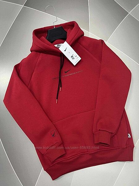 Худи кенгурушка толстовка с капюшоном на флисе Nike Турция