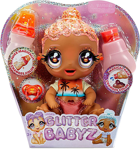 Ігровий набір з лялькою Glitter Babyz Solana - Солана MGA&acuteS 577294 