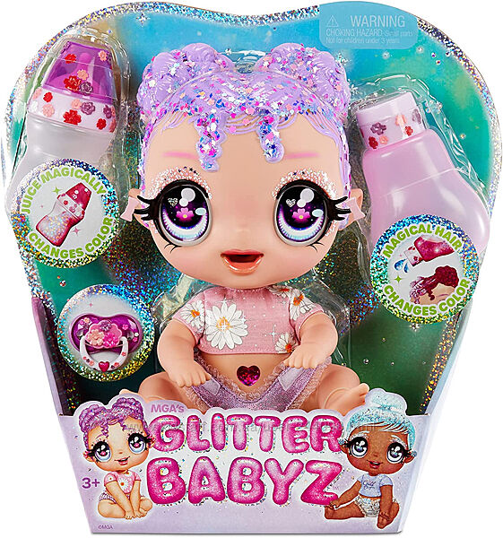 Ігровий набір з лялькою Glitter Babyz Lila - Лілія MGA&acuteS 574866 