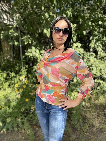 Шифоновая блуза zara xs-s