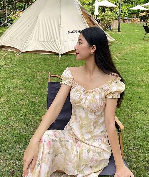 Sale Квіткова сукня H&M у стилі ампір 48-50 Xl-XXL