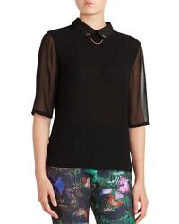 Шифоновая блуза ted baker xs-s-м
