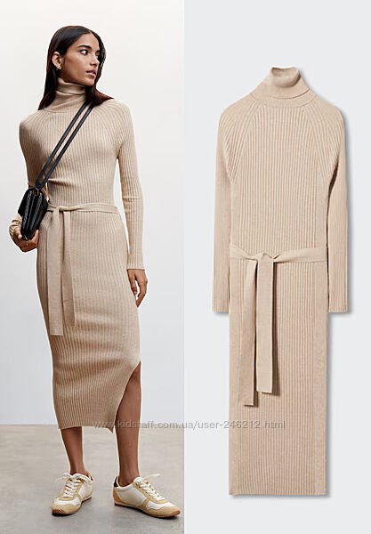 Вязанное  платье гольф Mango L-ХL