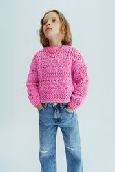 SAle ажурний джемпер Zara 10-11-12 років