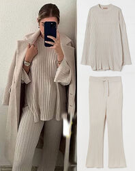 В&acuteязаний костюм H&M в рубчик M 46-48