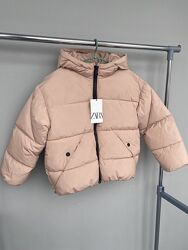 Куртка zara  8р 128см