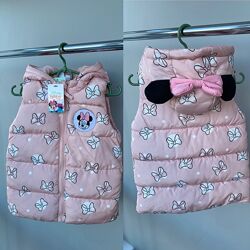 Безрукавка 12/18м 86см жилетка Minnie Mouse
