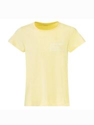 Жіноча футболка, футболка принтом, жовта футболка з бавовни, euro S 36/38