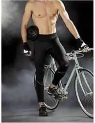 Чоловічі велосипедні лосіни, велосштани на мікро флісі, штани для велоспорт