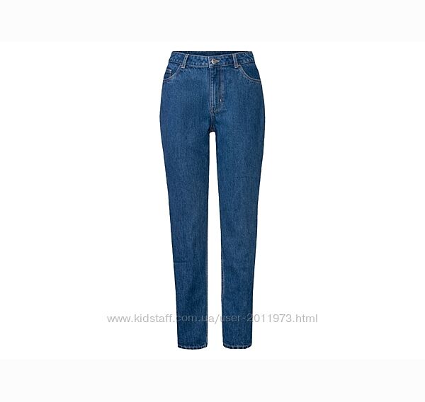 Жіночі джинси, джинси Mom Fit, сині джинси, euro 40, esmara, німеччина