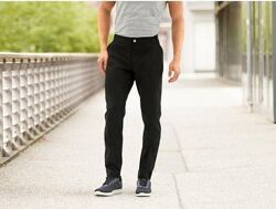 Чоловічі брюки, чіноси, чорні штани, euro 48, crivit, Німеччина