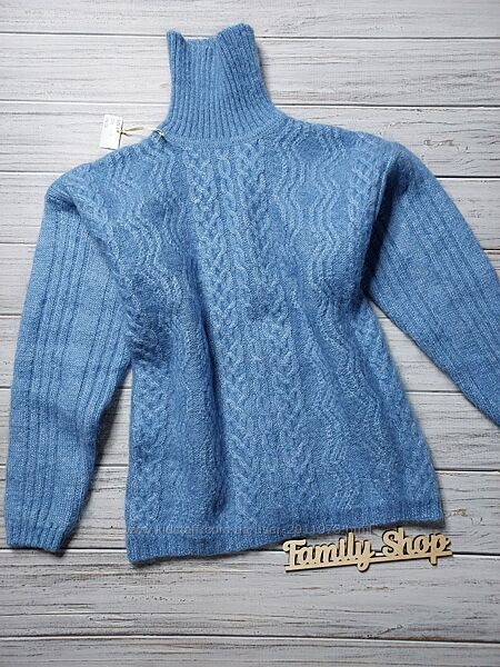 Жіночий в&acuteязаний светр, мохеровий теплий светр