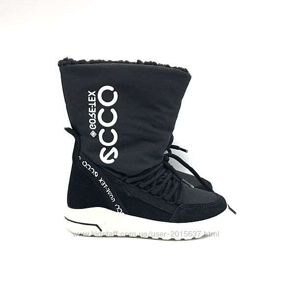 Оригінальні дитячі зимові черевики Ecco