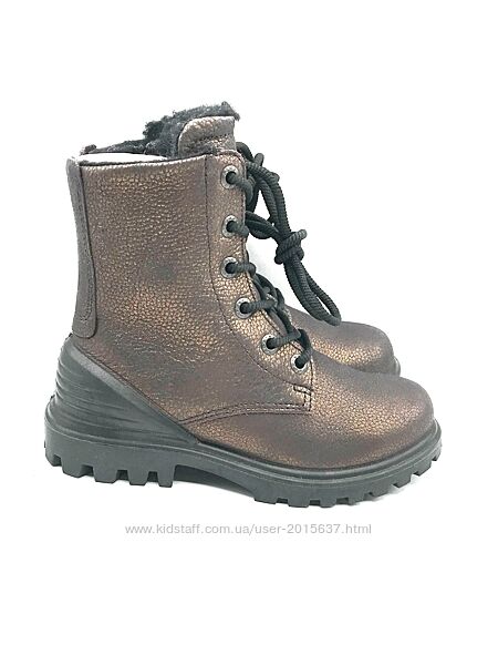 Оригінальні дитячі зимові черевики Ecco