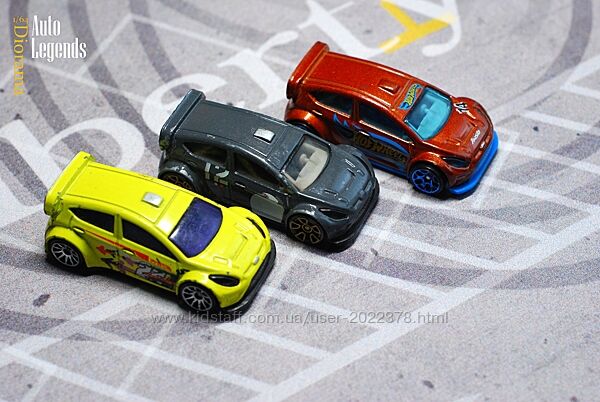 Комплект моделей Hot Wheels &acute12 Ford Fiesta