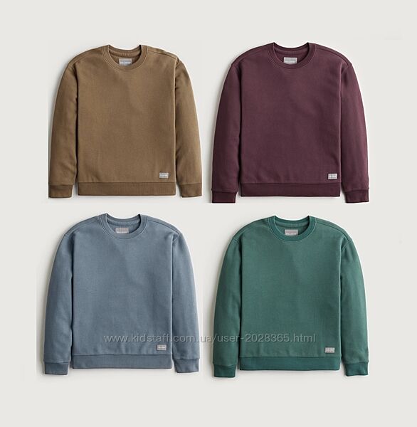 Свитшот толстовка Abercrombie & Fitch Hollister Холлистер р. L, XL Оригинал
