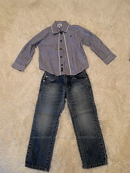 Armani дитячі джинси та сорочки, оригінал