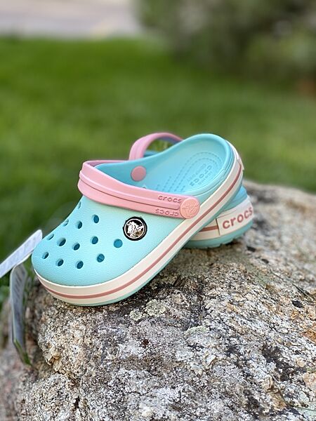 Дитячі крокси крокси на дівчинку crocs сабо crocband голубые