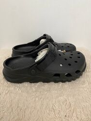 Crocs duet max II clog black кроксы черные 