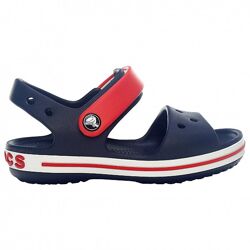 Сандалі босоножки крокс Crocs sandal kids Navy/Red с10 с11 с12 с13 J1 J2 J3
