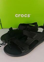 Сандалі босоніжки крокси Crocs Swiftwater Expedition Sandal Black 