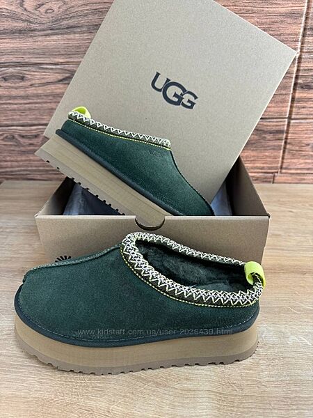 Угги на платформе оливка оригинал UGG TAZZ olive 36 37 38 39 40 41