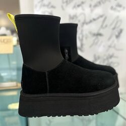 Ugg classic dipper black уггі на платформі 36 37 38 39 40 41