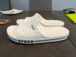 Crocs Bayaband Slide White женские слайды белые