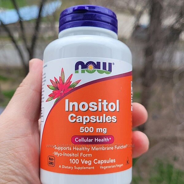 Инозитол, США, 500 мг, 100 капсул