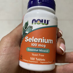Селен, 100 мкг, США, 100 таблеток