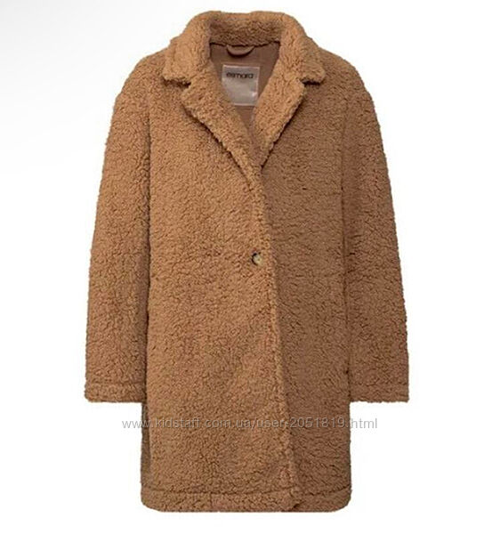 Esmara, жіноче пальто зі штучної овчини повсякденного крою