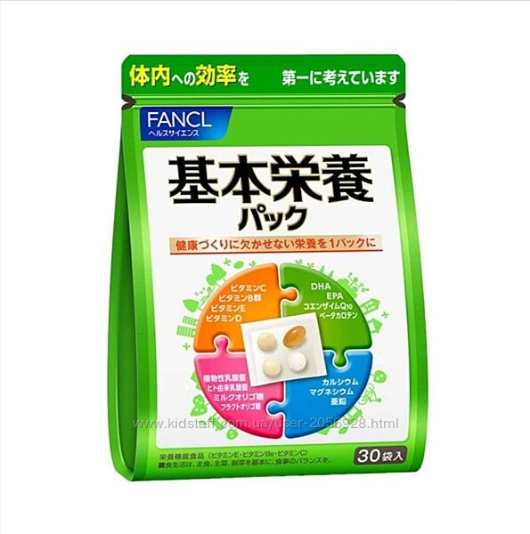 Витаминный комплекс FANCL Good Choice BASIC, 30 пакетов
