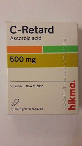 C-Retard 500 mg- Ц-Ретард аскорбиновая кислота Витамин С 500 мг Египет