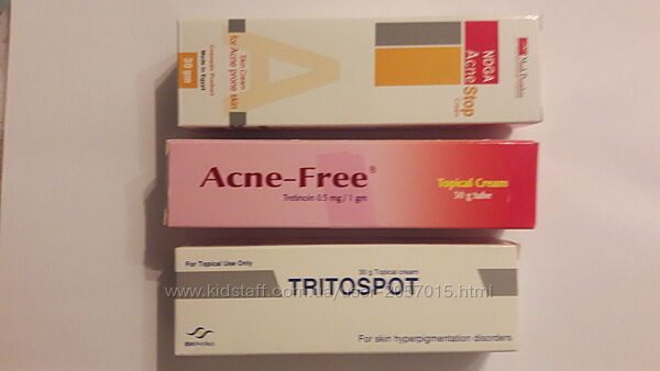 Tritospot 15г крем пигментация веснуш AcneStop Acne-Free от угрей Египет