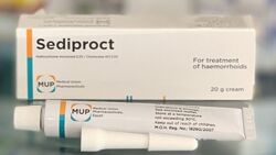 Седіпрокт Sediproct 20гр крем та свічки 6шт Єгипет