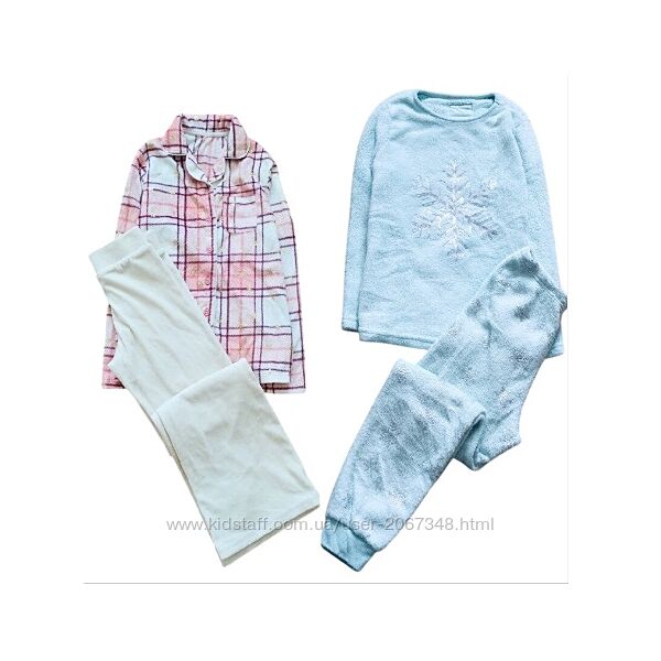 8-9 років, 128-134 зріст George. Primark велюрова піжама в стилі Вікторія С