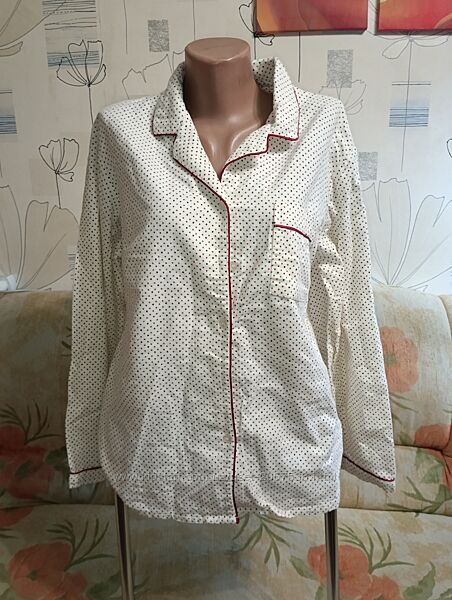 Домашняя фланелевая рубашка, размер L