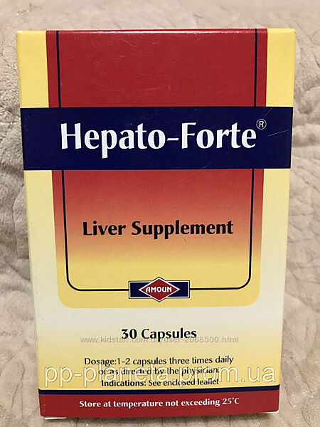 Hepato-Forte Гепато-Форте 30 капсул. 