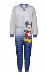 Пижама комбинезон флисовый слип ромпер Disney Микки маус 110/116 см