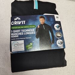 Кофта мужская спортивная функциональная термокофта реглан crivit