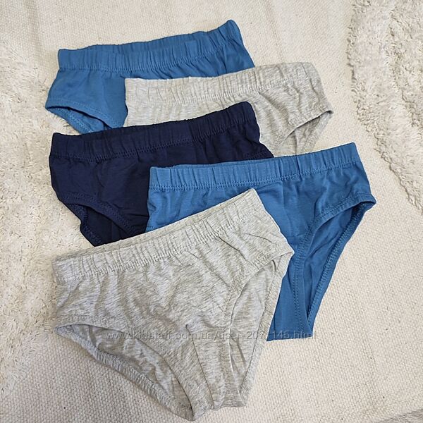 Трусы слипы набор 5 шт 98/104