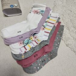 Носки для девочек 7 пар Pepperts 31-34, 35-38