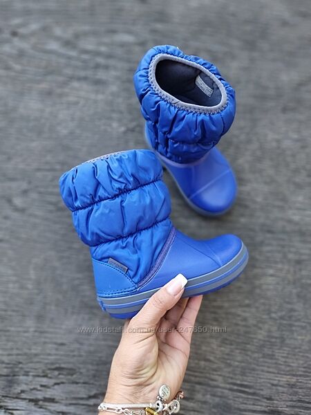 Зимние детские сапоги crocs boots Размер C9-25/26-15.5см