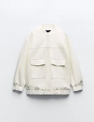Крутой бомбер zara  Xs S M