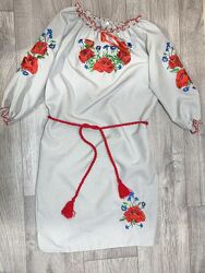 Платье вышиванка р.42-44