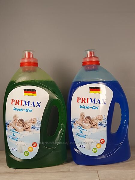 Гель для прання Primax Color 205 прань4.5 л
