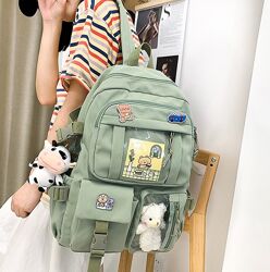 Школьный подростковый рюкзак Городской молодежный рюкзак Портфель для школу